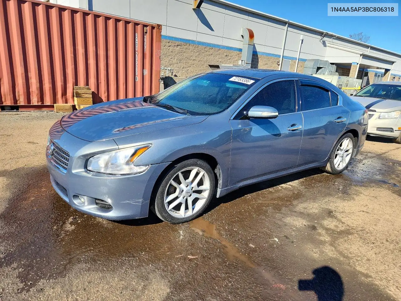 NISSAN MAXIMA 2011, VIN 1N4AA5AP3BC806318