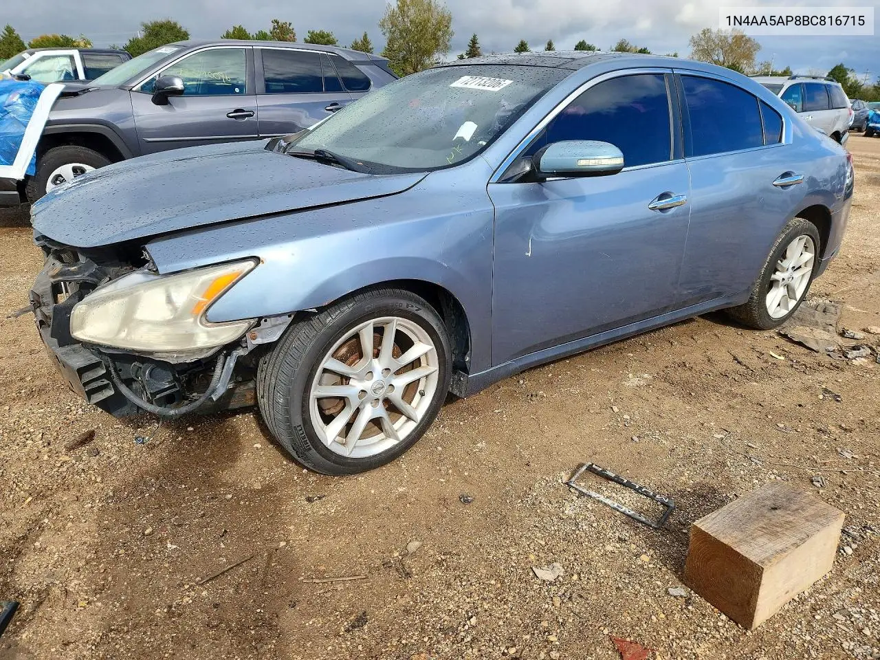 NISSAN MAXIMA 2011, VIN 1N4AA5AP8BC816715