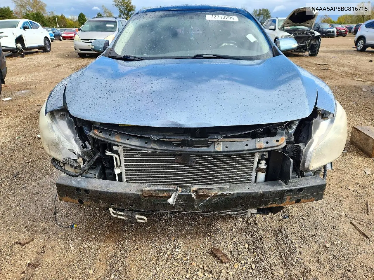2011 NISSAN MAXIMA VIN 1N4AA5AP8BC816715 — фото 5