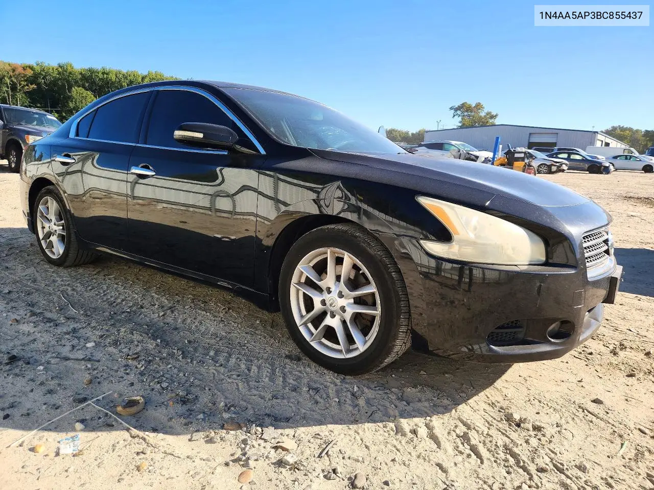 2011 NISSAN MAXIMA VIN 1N4AA5AP3BC855437 — фото 4