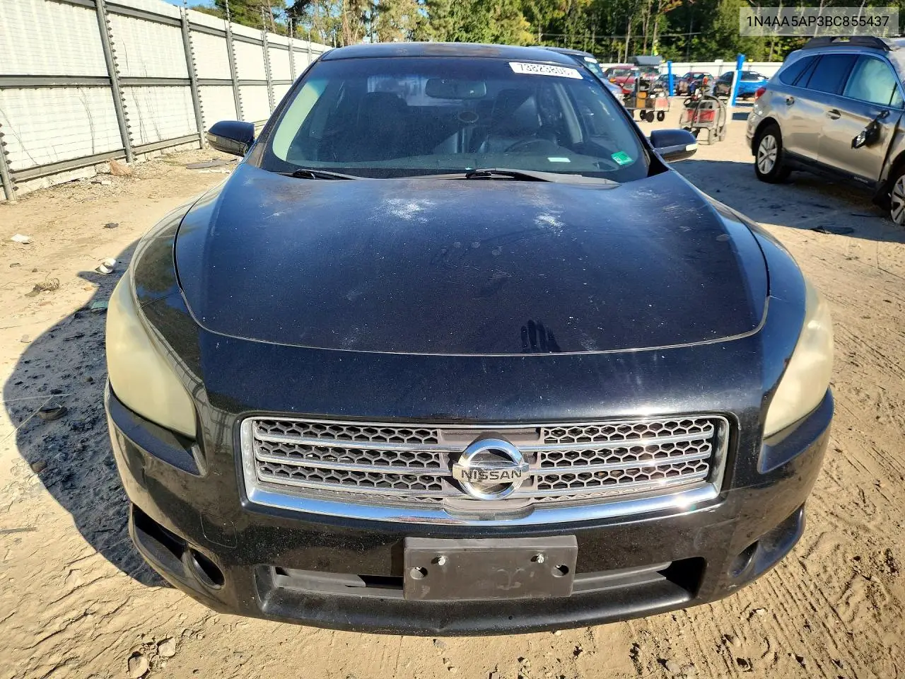2011 NISSAN MAXIMA VIN 1N4AA5AP3BC855437 — фото 5