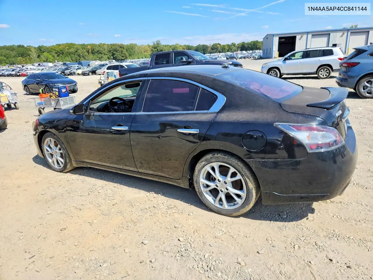2012 NISSAN MAXIMA VIN 1N4AA5AP4CC841144 — фото 2