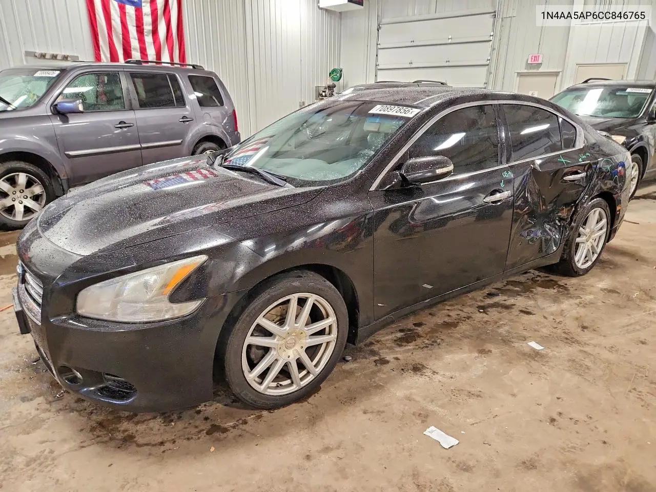 NISSAN MAXIMA 2012, VIN 1N4AA5AP6CC846765
