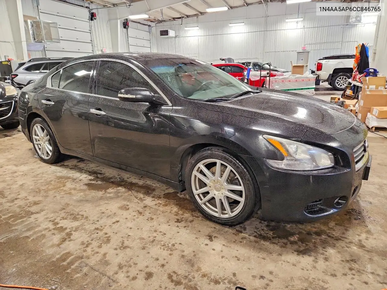 2012 NISSAN MAXIMA VIN 1N4AA5AP6CC846765 — фото 4