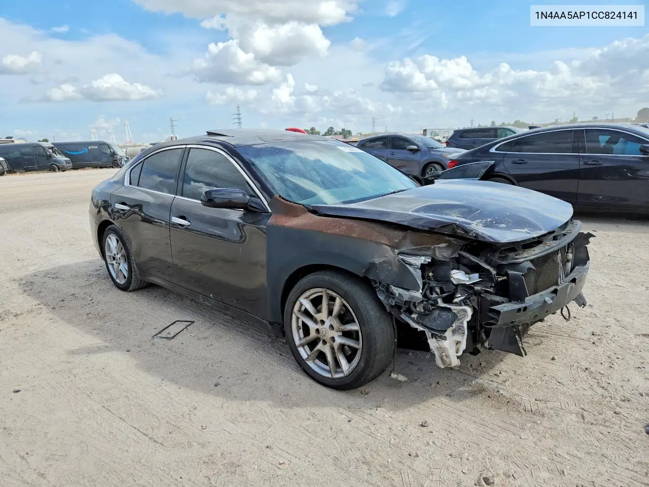 2012 NISSAN MAXIMA VIN 1N4AA5AP1CC824141 — фото 4