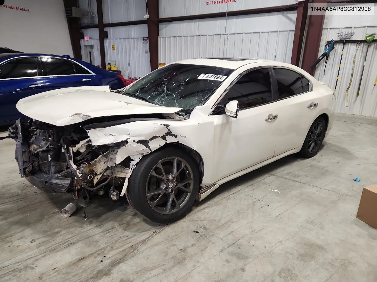 NISSAN MAXIMA 2012, VIN 1N4AA5AP8CC812908