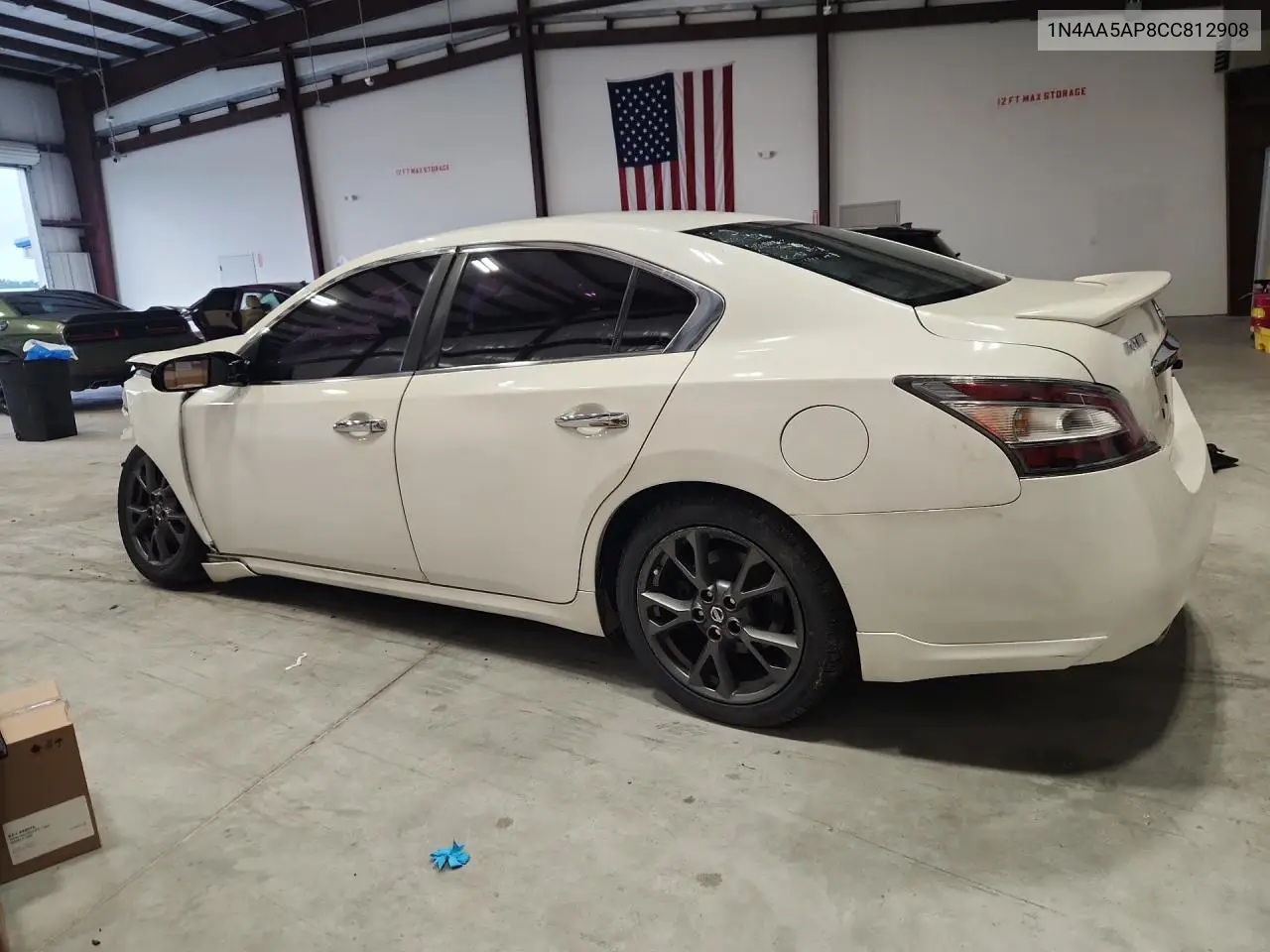 2012 NISSAN MAXIMA VIN 1N4AA5AP8CC812908 — фото 2
