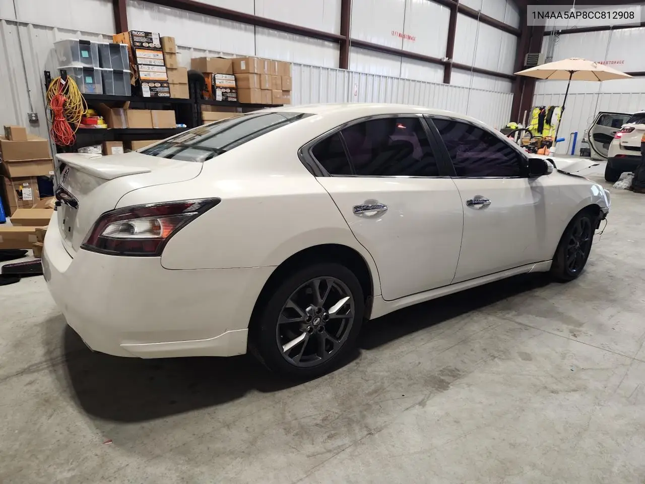 2012 NISSAN MAXIMA VIN 1N4AA5AP8CC812908 — фото 3