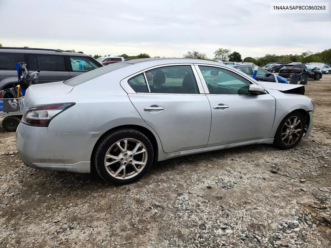 2012 NISSAN MAXIMA VIN 1N4AA5AP8CC860263 — фото 3