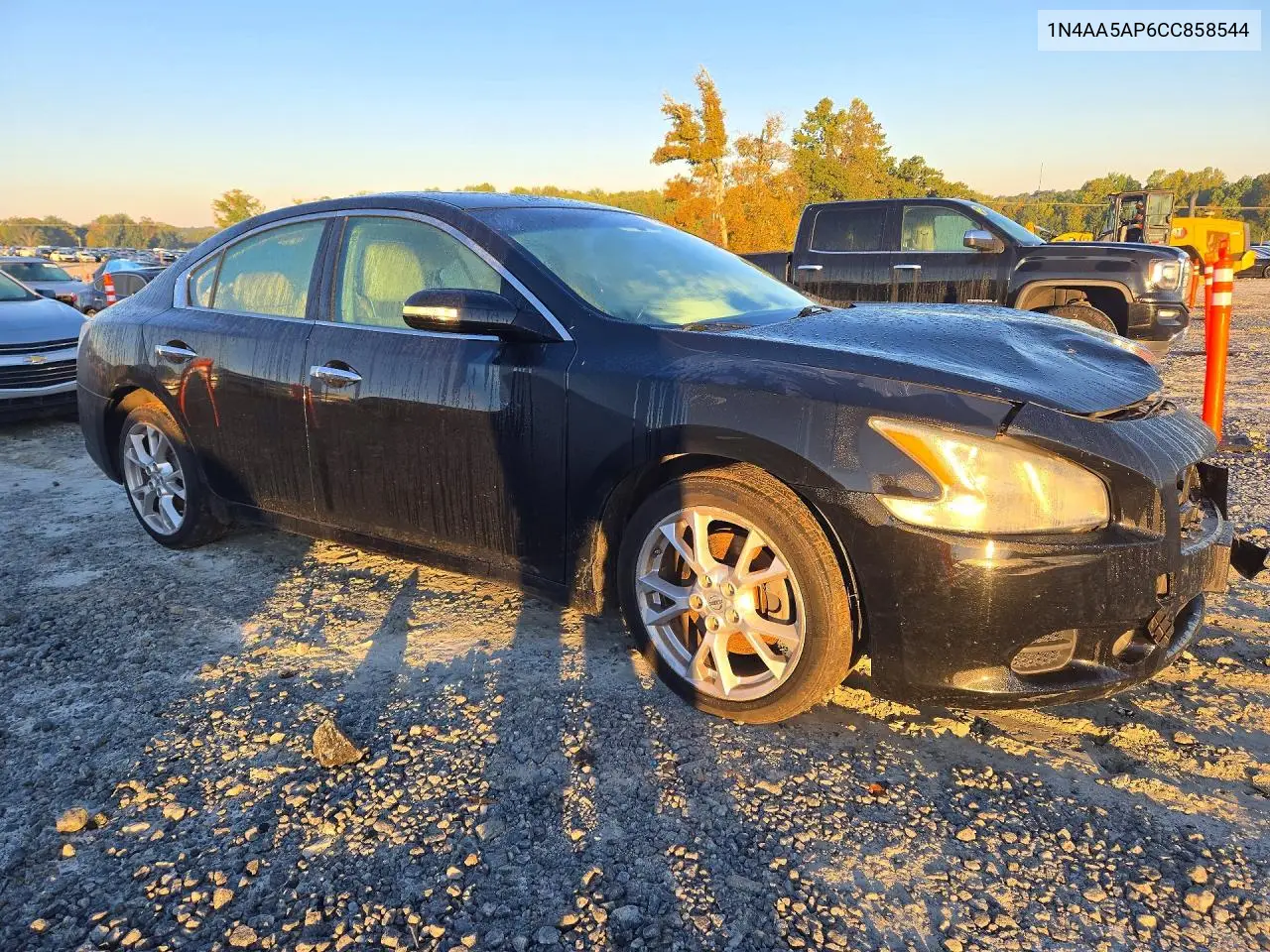 2012 NISSAN MAXIMA VIN 1N4AA5AP6CC858544 — фото 4