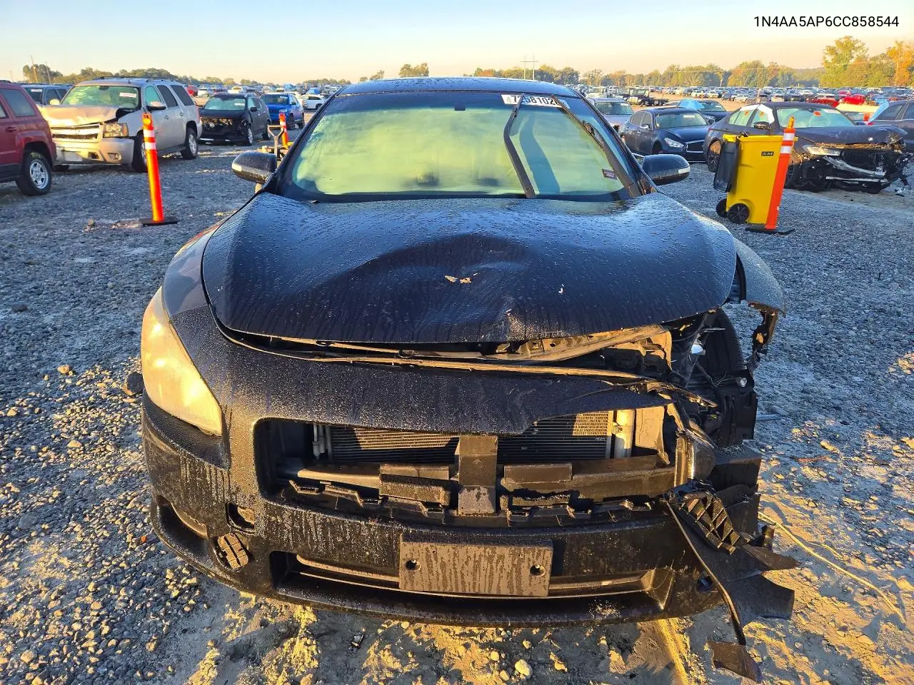 2012 NISSAN MAXIMA VIN 1N4AA5AP6CC858544 — фото 5