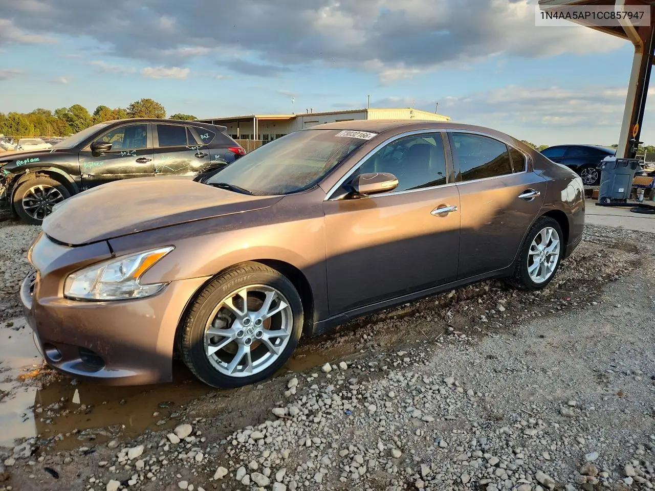 NISSAN MAXIMA 2012, VIN 1N4AA5AP1CC857947