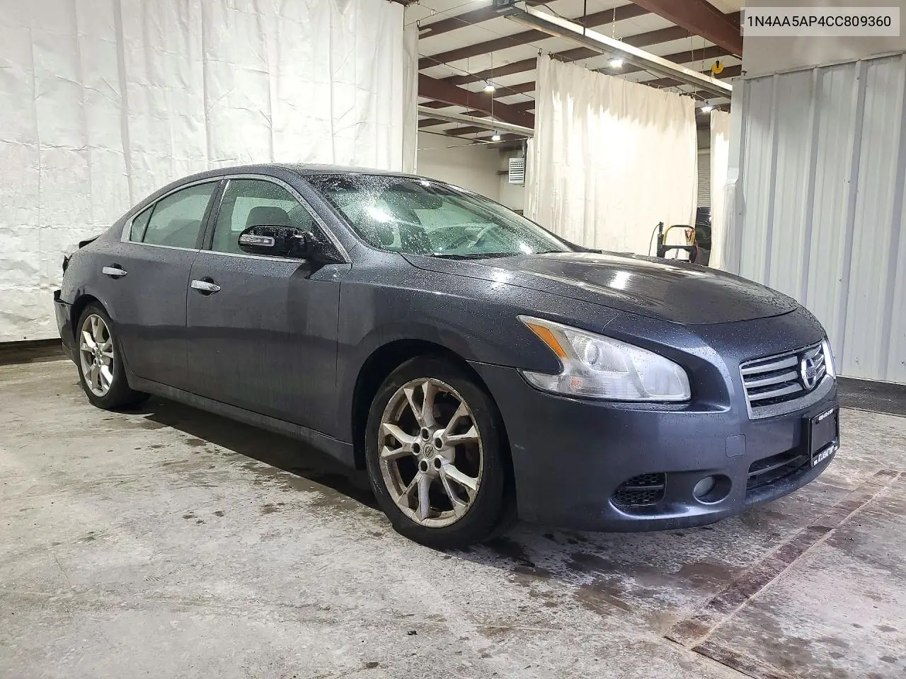 2012 NISSAN MAXIMA VIN 1N4AA5AP4CC809360 — фото 4