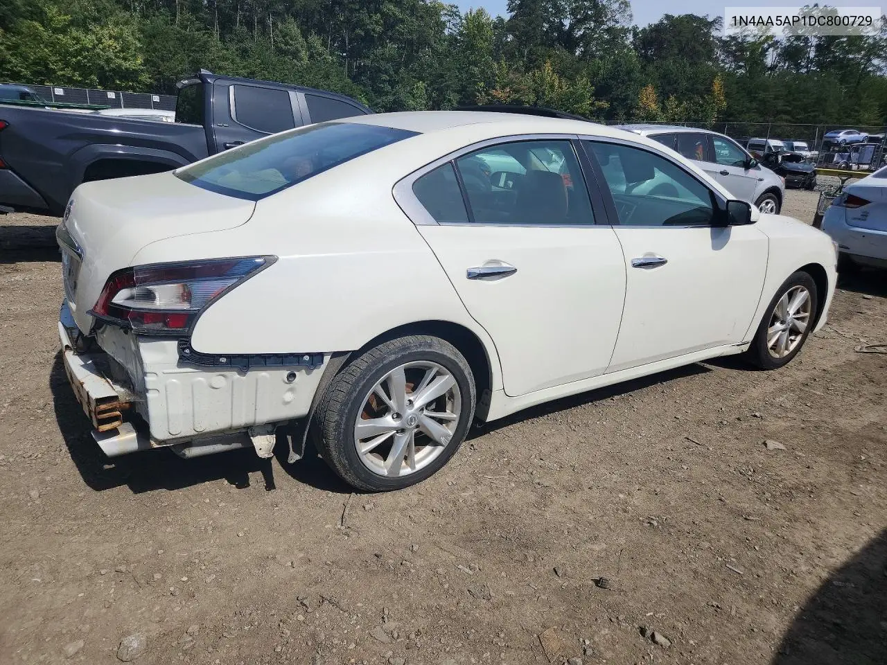 2013 NISSAN MAXIMA VIN 1N4AA5AP1DC800729 — фото 3