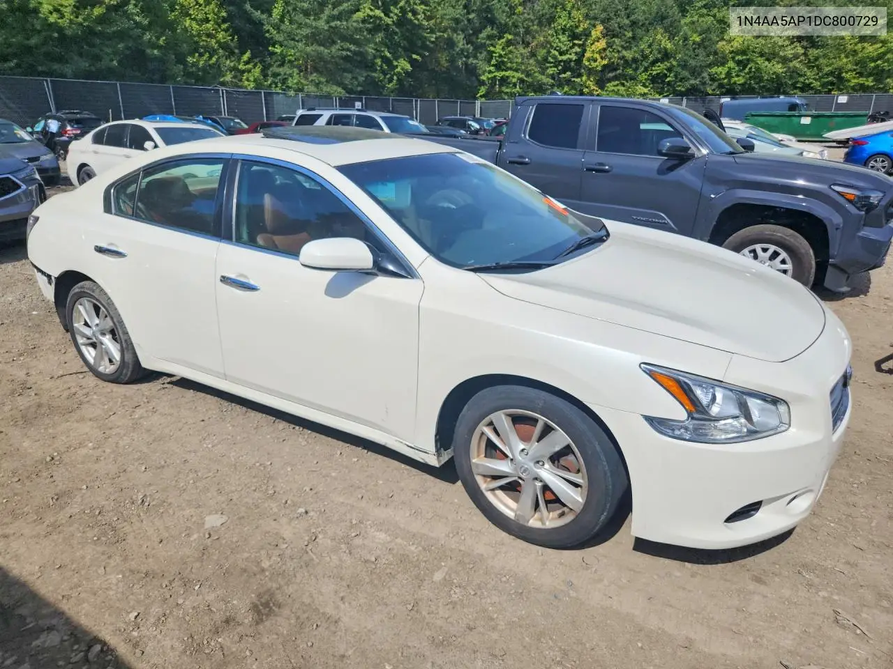 2013 NISSAN MAXIMA VIN 1N4AA5AP1DC800729 — фото 4