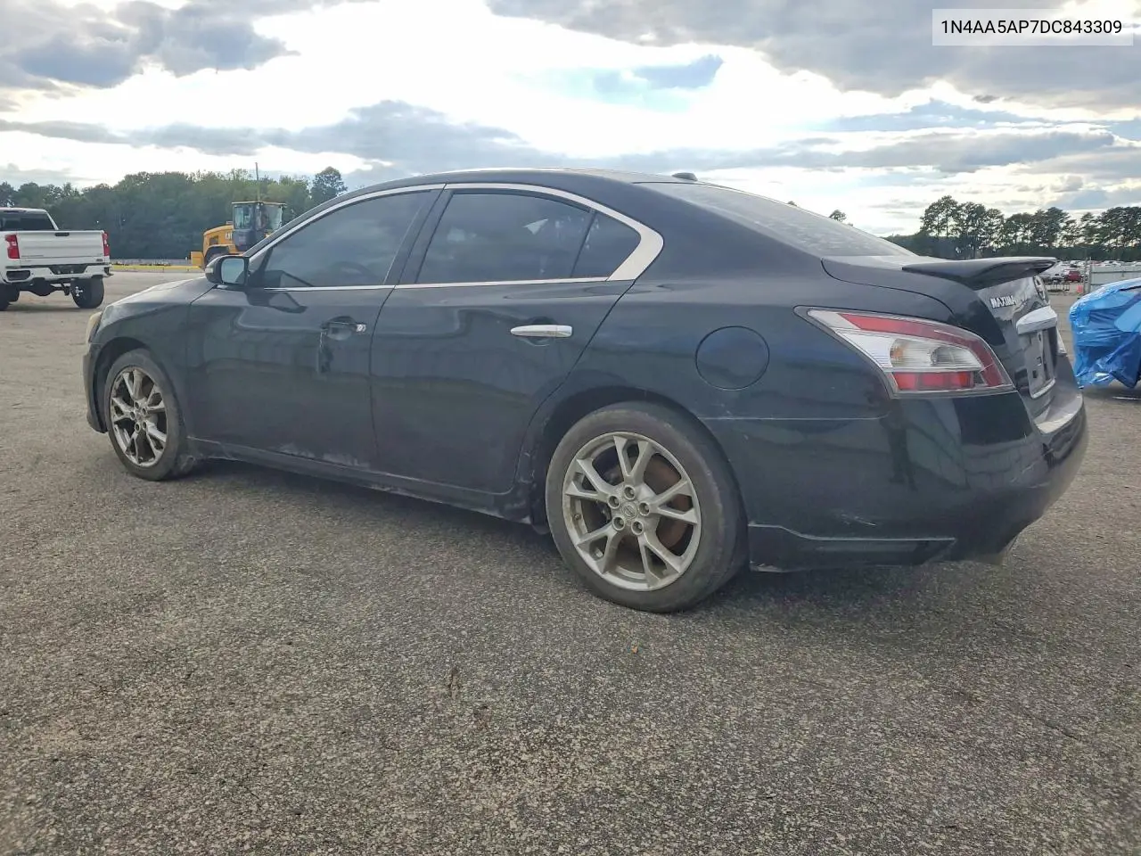2013 NISSAN MAXIMA VIN 1N4AA5AP7DC843309 — фото 2