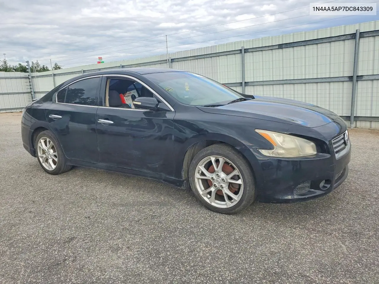 2013 NISSAN MAXIMA VIN 1N4AA5AP7DC843309 — фото 4