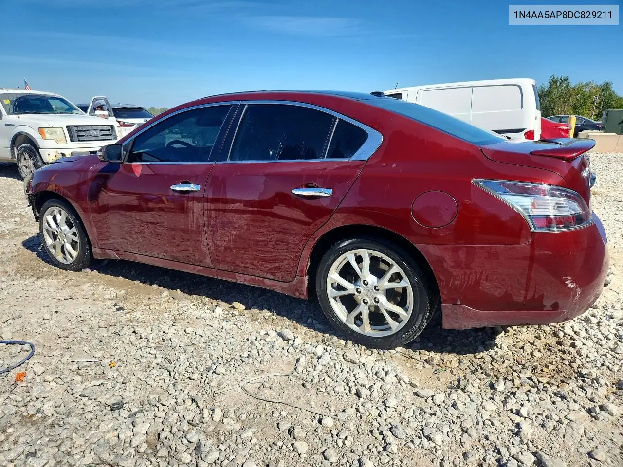 2013 NISSAN MAXIMA VIN 1N4AA5AP8DC829211 — фото 2