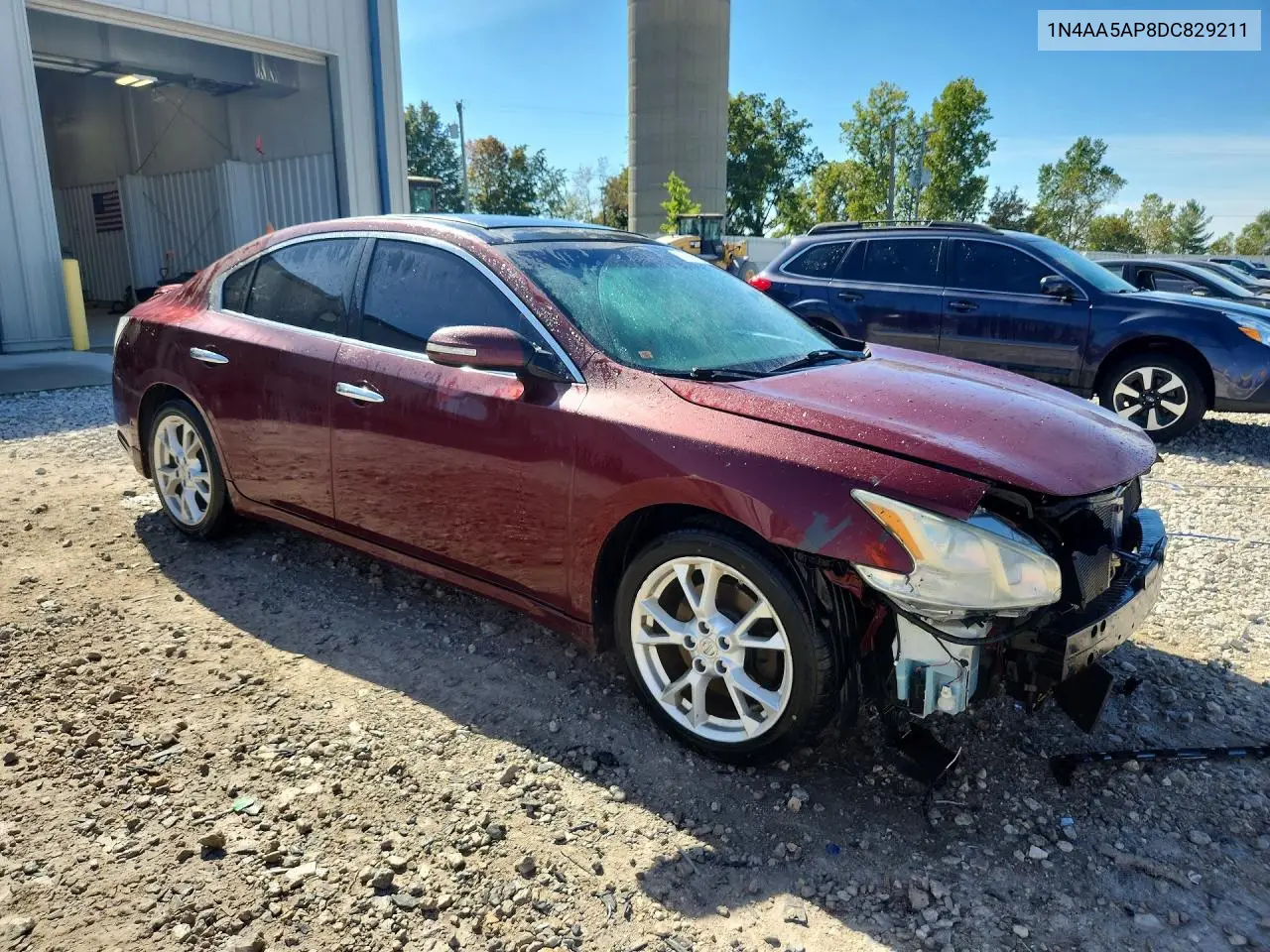 2013 NISSAN MAXIMA VIN 1N4AA5AP8DC829211 — фото 4
