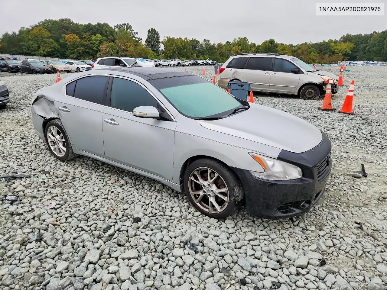 2013 NISSAN MAXIMA VIN 1N4AA5AP2DC821976 — фото 4