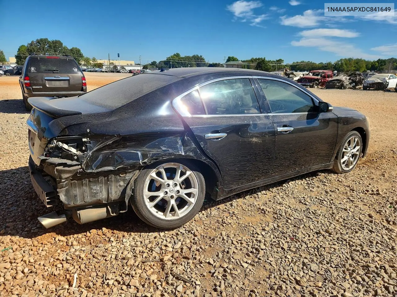 2013 NISSAN MAXIMA VIN 1N4AA5APXDC841649 — фото 3