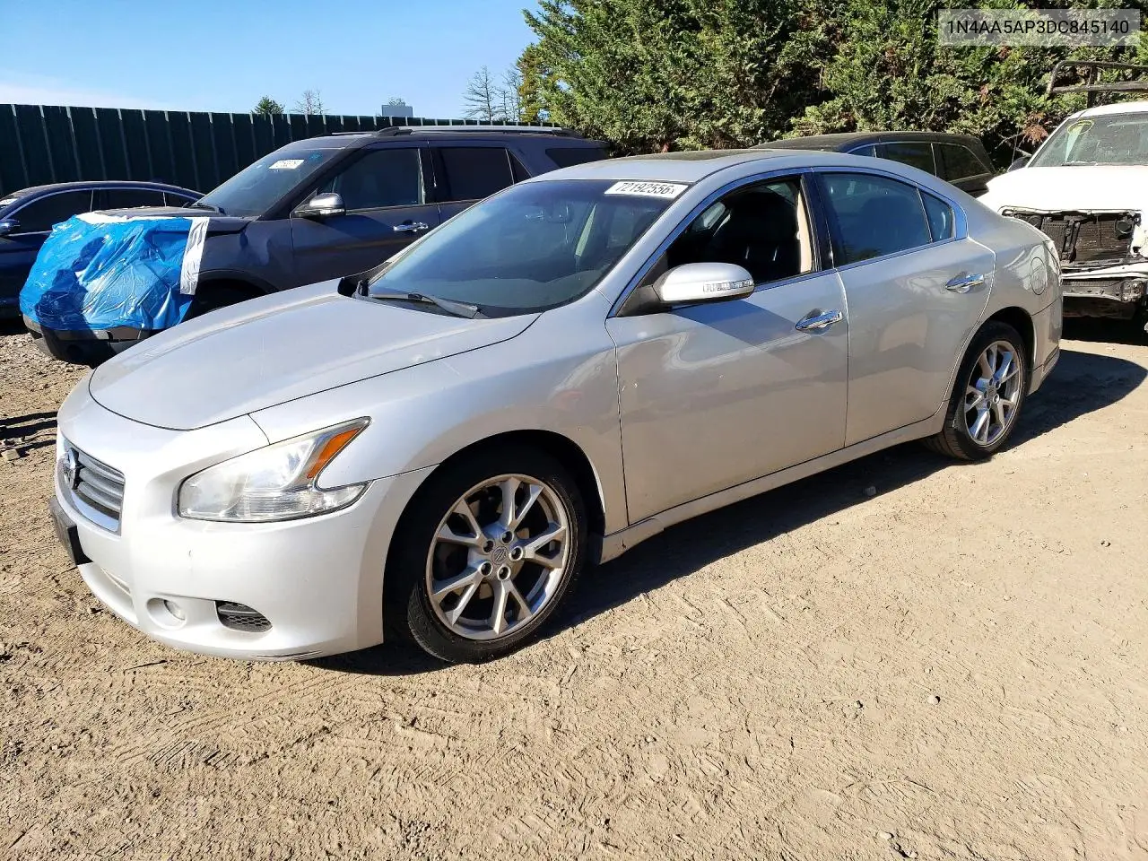 NISSAN MAXIMA 2013, VIN 1N4AA5AP3DC845140