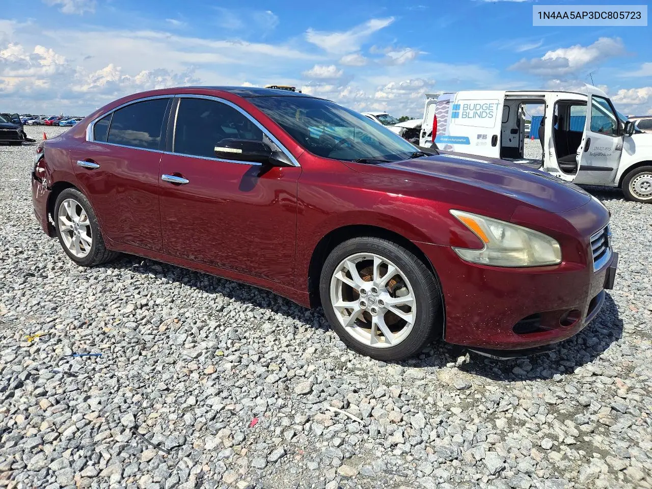 2013 NISSAN MAXIMA VIN 1N4AA5AP3DC805723 — фото 4