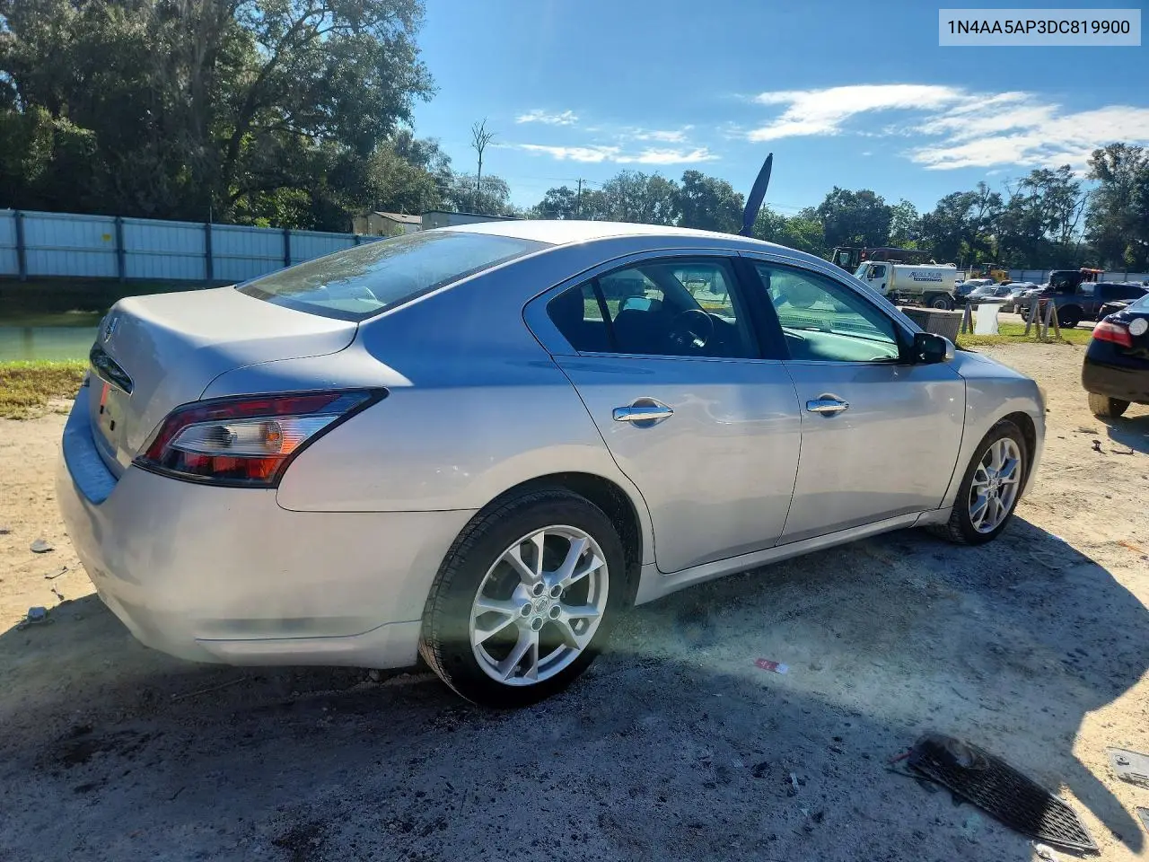 2013 NISSAN MAXIMA VIN 1N4AA5AP3DC819900 — фото 3