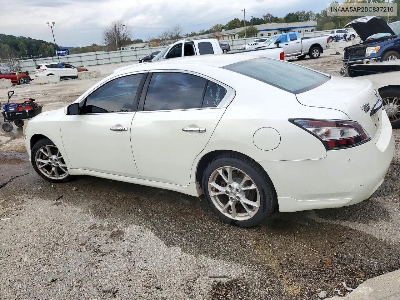 2013 NISSAN MAXIMA VIN 1N4AA5AP2DC837210 — фото 2