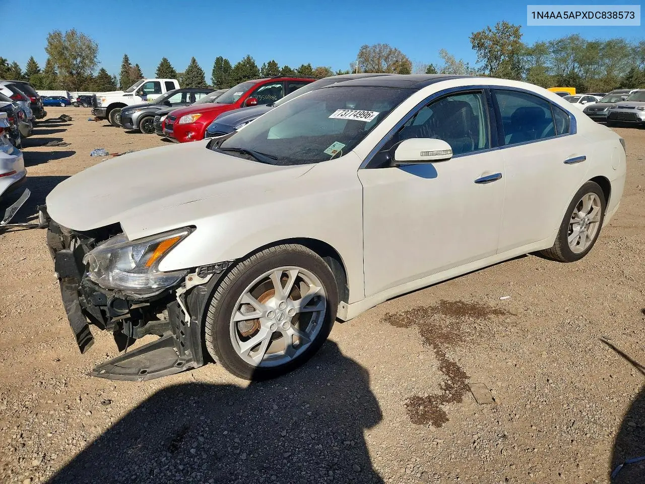 NISSAN MAXIMA 2013, VIN 1N4AA5APXDC838573