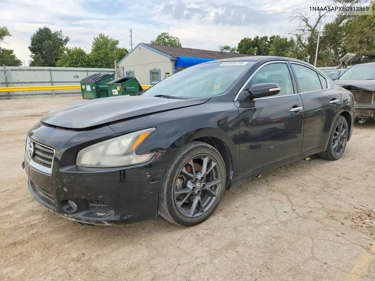 NISSAN MAXIMA 2014, VIN 1N4AA5APXEC913869