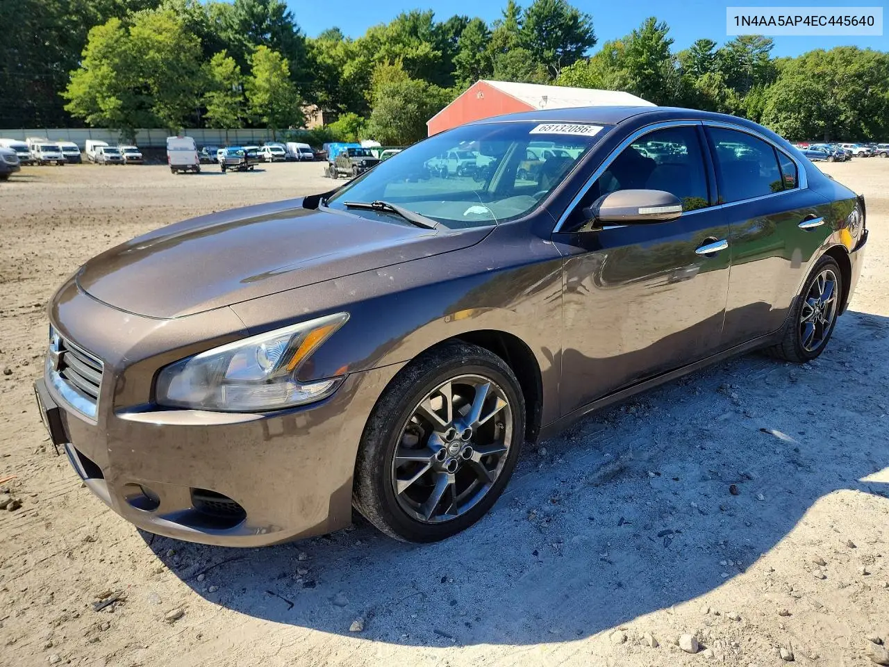 NISSAN MAXIMA 2014, VIN 1N4AA5AP4EC445640