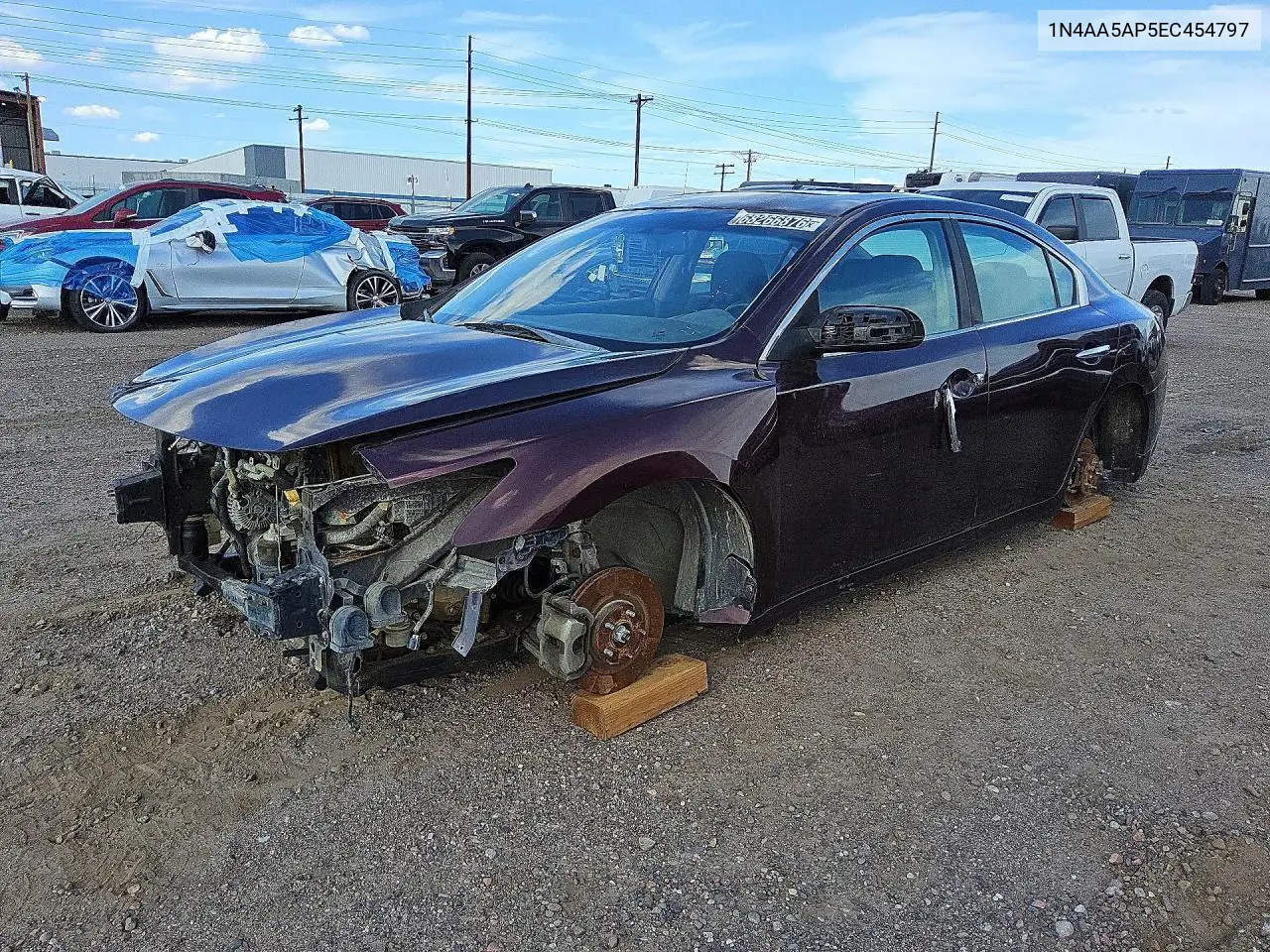 NISSAN MAXIMA 2014, VIN 1N4AA5AP5EC454797