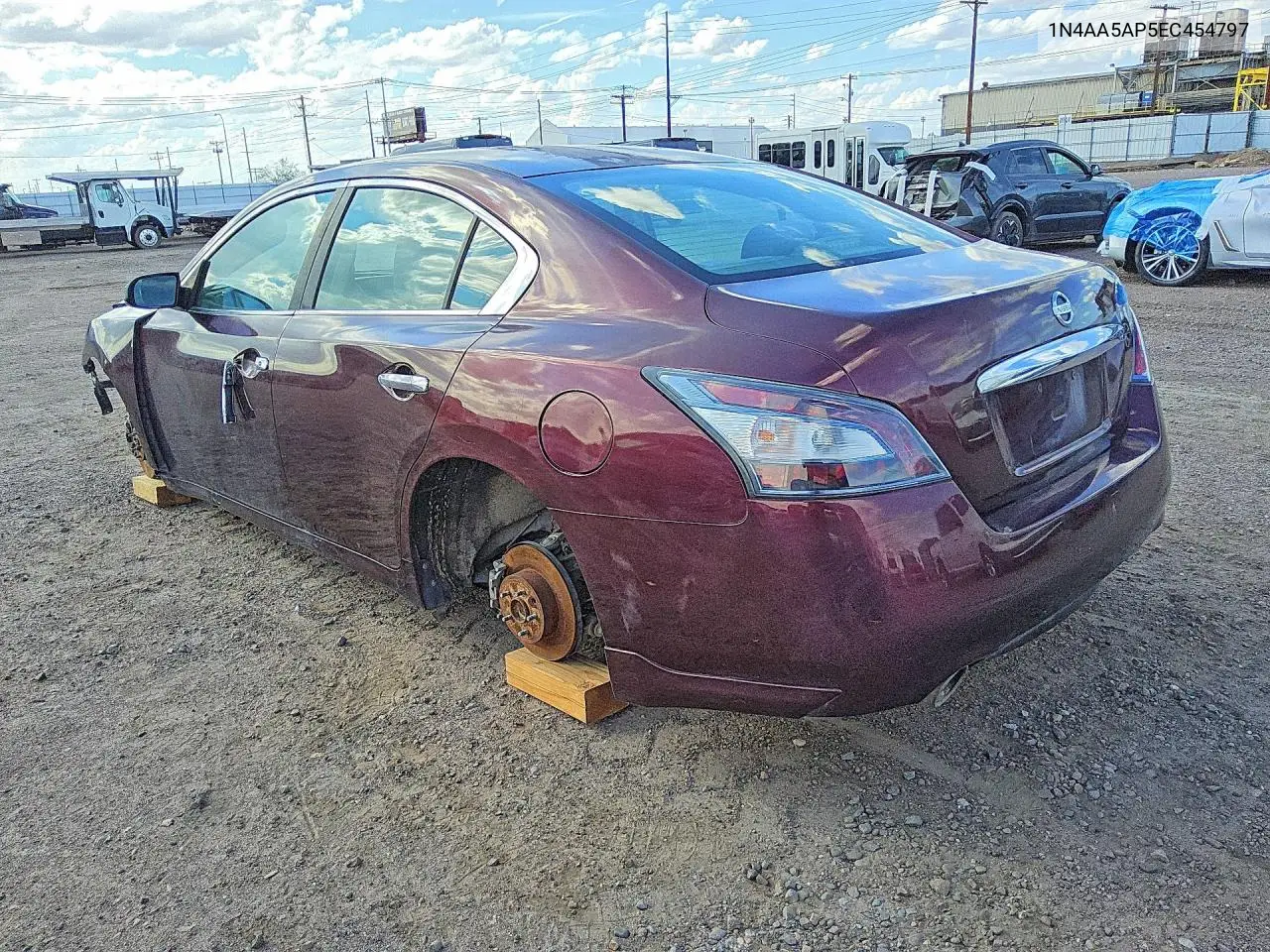 2014 NISSAN MAXIMA VIN 1N4AA5AP5EC454797 — фото 2