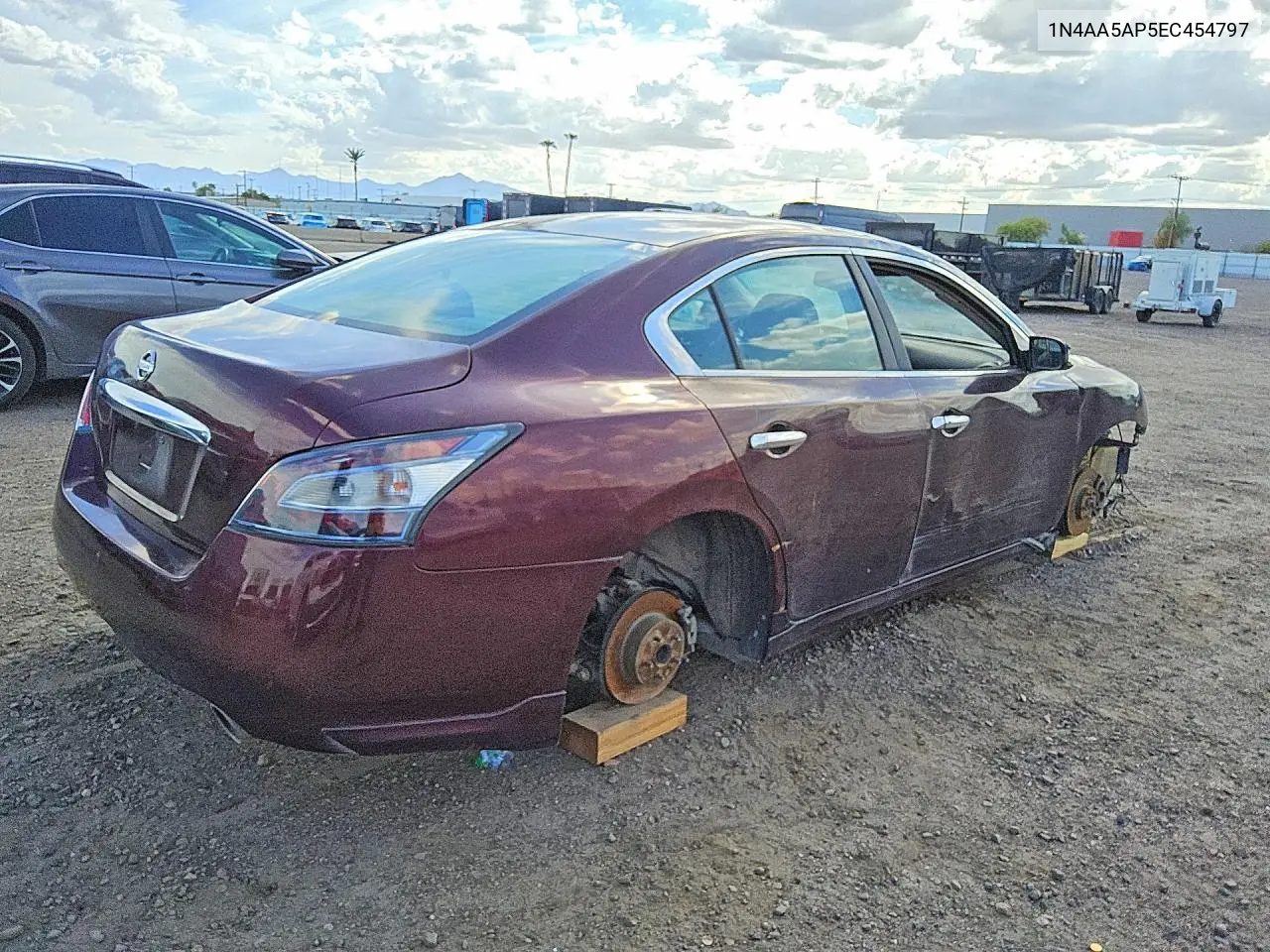 2014 NISSAN MAXIMA VIN 1N4AA5AP5EC454797 — фото 3