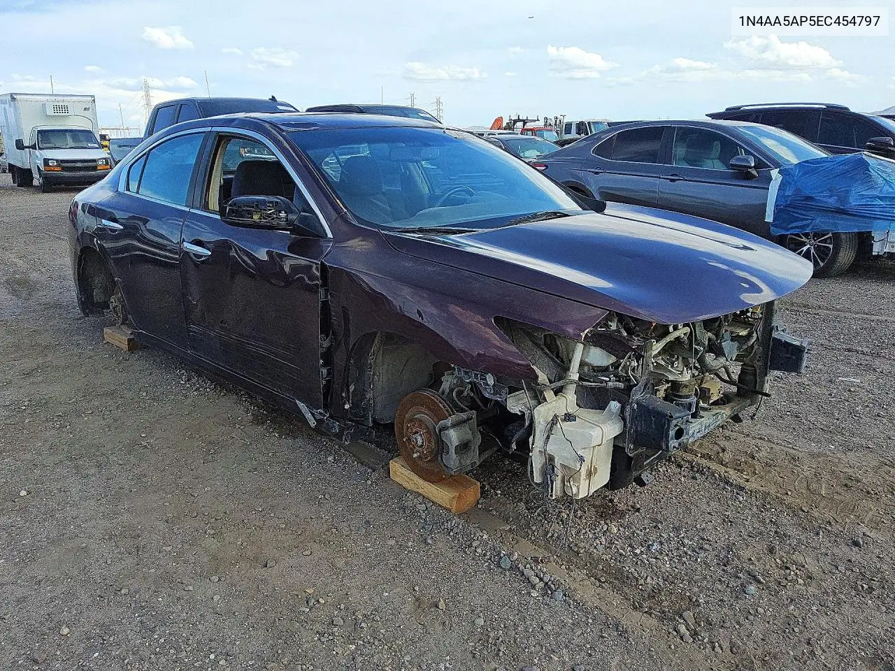 2014 NISSAN MAXIMA VIN 1N4AA5AP5EC454797 — фото 4