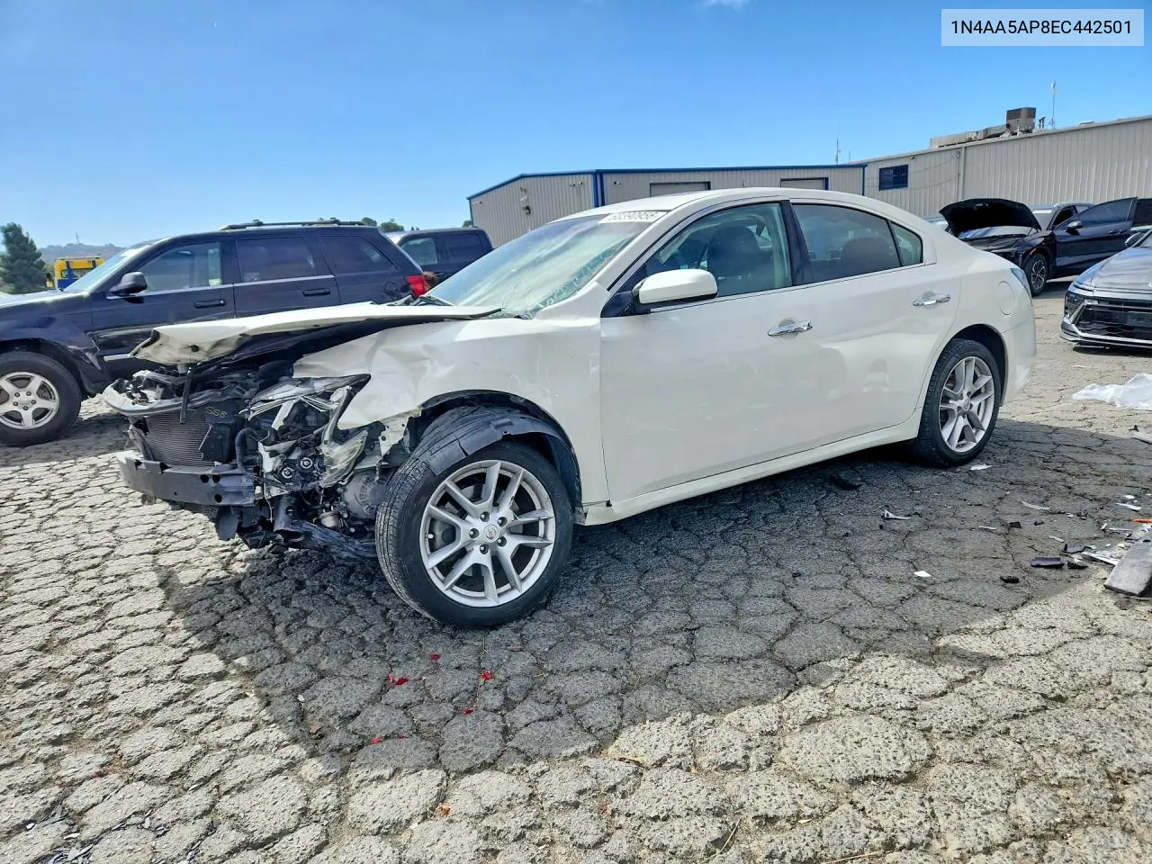 NISSAN MAXIMA 2014, VIN 1N4AA5AP8EC442501