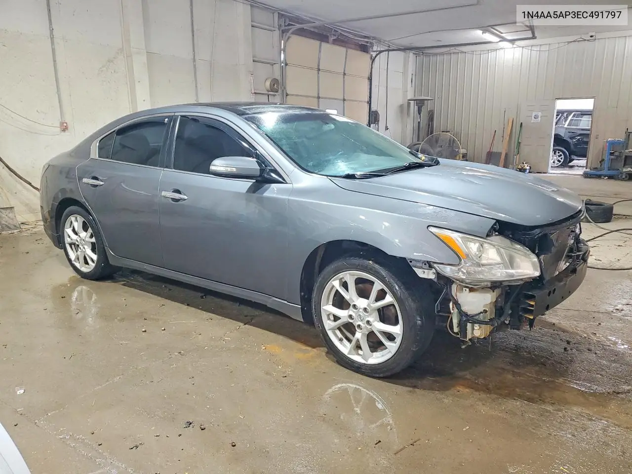 2014 NISSAN MAXIMA VIN 1N4AA5AP3EC491797 — фото 4
