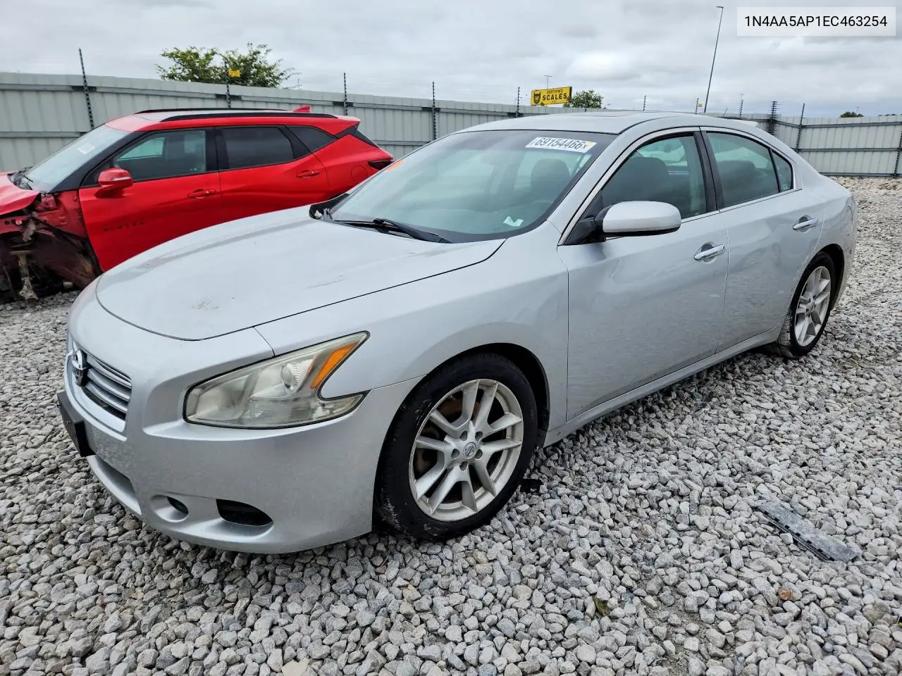 NISSAN MAXIMA 2014, VIN 1N4AA5AP1EC463254
