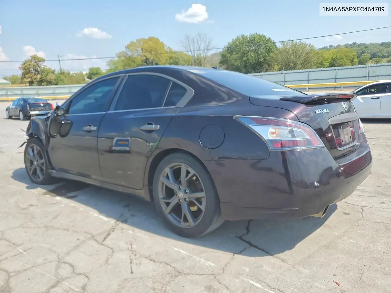 2014 NISSAN MAXIMA VIN 1N4AA5APXEC464709 — фото 2