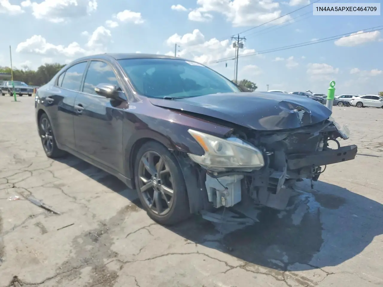 2014 NISSAN MAXIMA VIN 1N4AA5APXEC464709 — фото 4