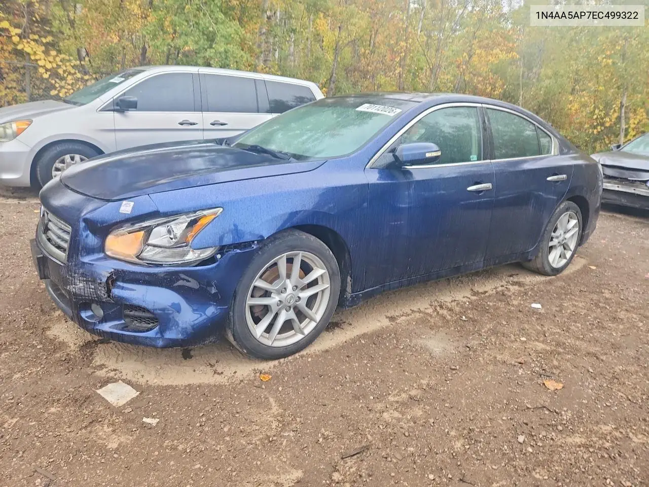 NISSAN MAXIMA 2014, VIN 1N4AA5AP7EC499322