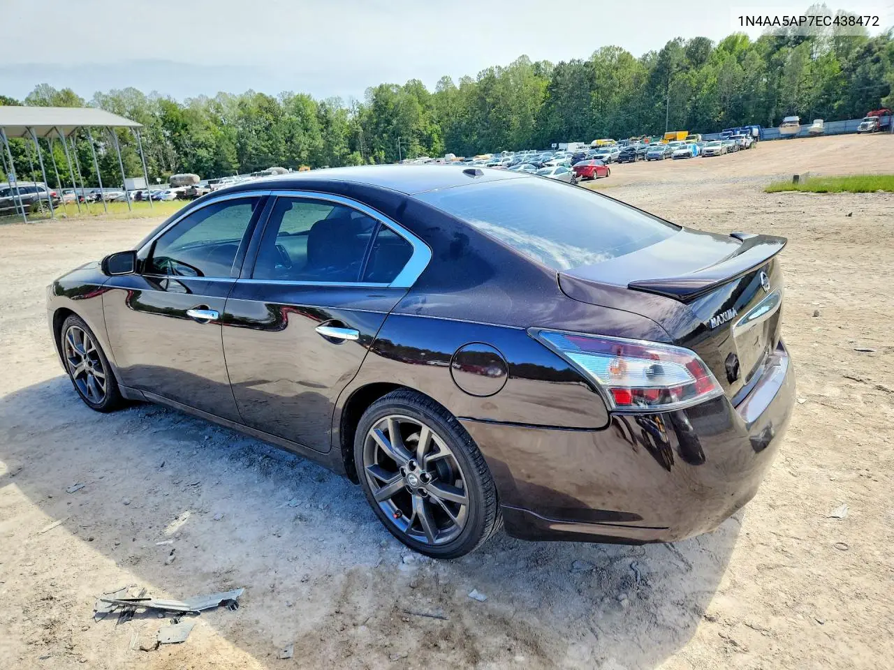 2014 NISSAN MAXIMA VIN 1N4AA5AP7EC438472 — фото 2