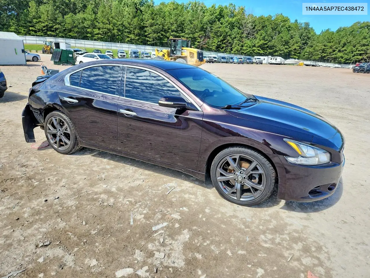 2014 NISSAN MAXIMA VIN 1N4AA5AP7EC438472 — фото 4