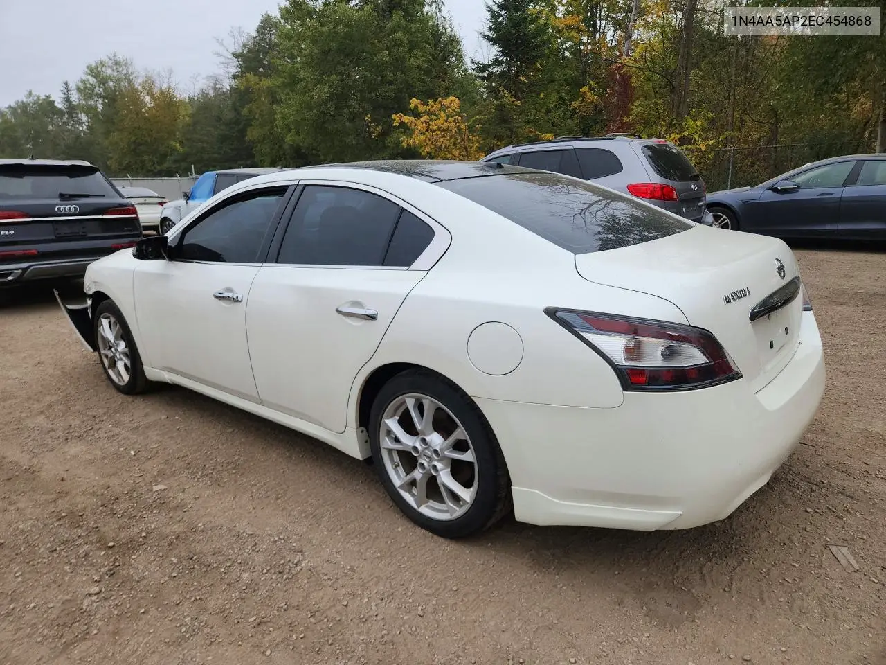 2014 NISSAN MAXIMA VIN 1N4AA5AP2EC454868 — фото 2