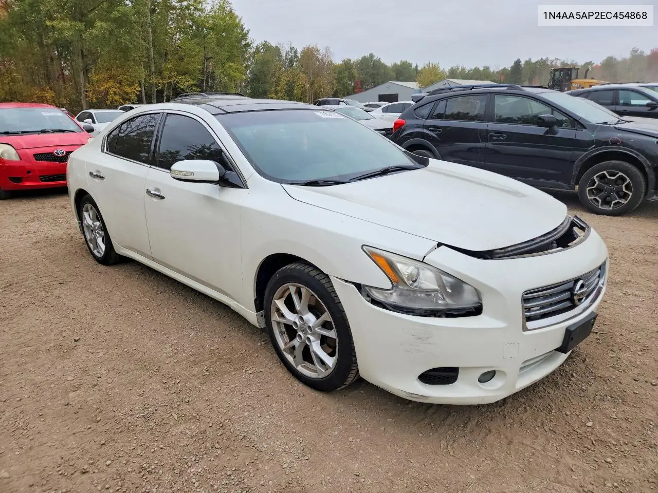2014 NISSAN MAXIMA VIN 1N4AA5AP2EC454868 — фото 4