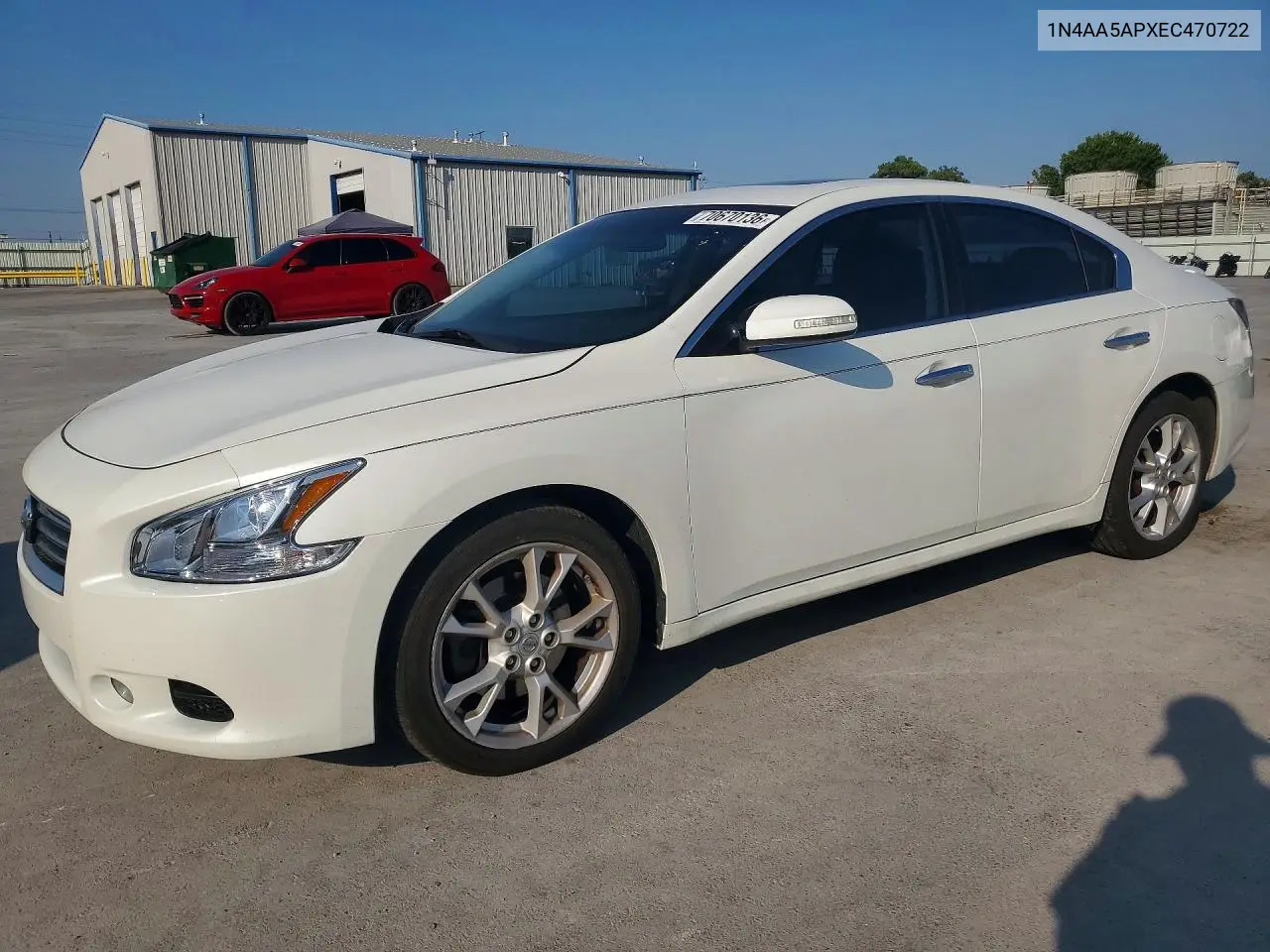 NISSAN MAXIMA 2014, VIN 1N4AA5APXEC470722