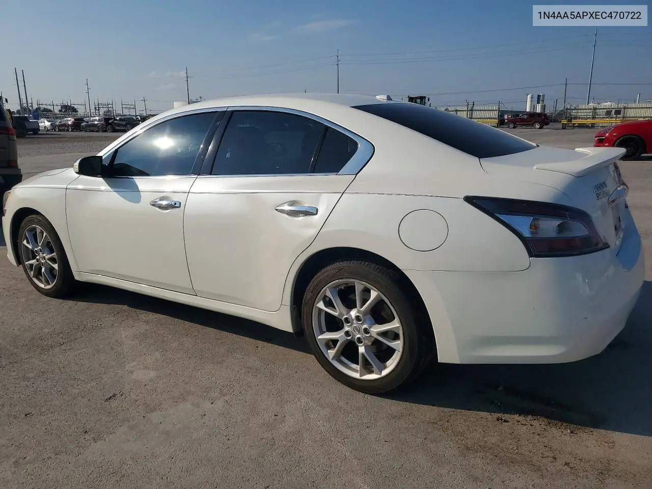 2014 NISSAN MAXIMA VIN 1N4AA5APXEC470722 — фото 2