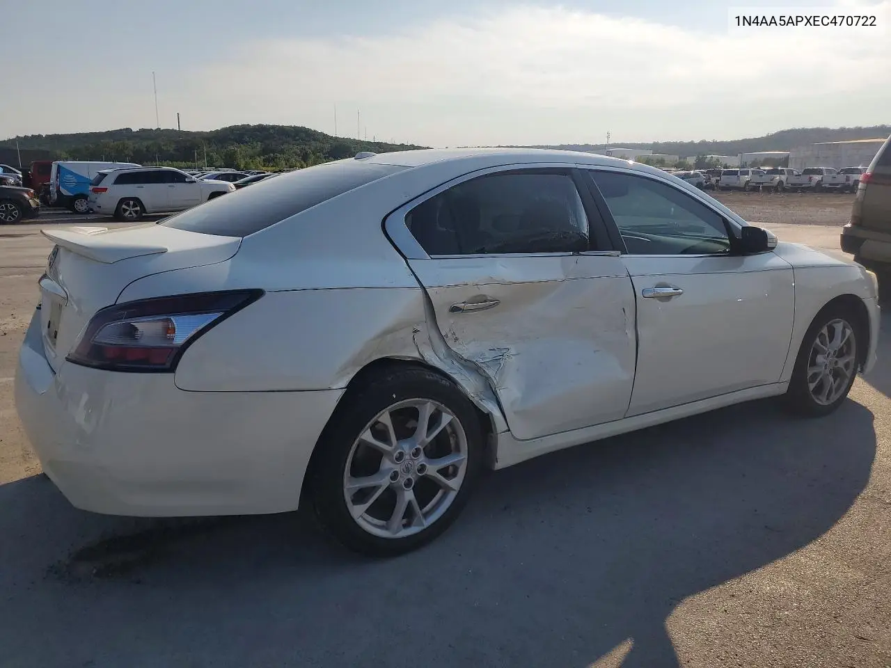 2014 NISSAN MAXIMA VIN 1N4AA5APXEC470722 — фото 3