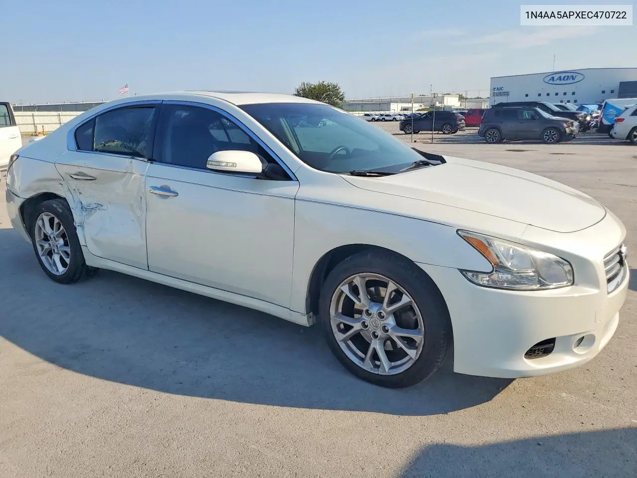 2014 NISSAN MAXIMA VIN 1N4AA5APXEC470722 — фото 4